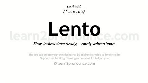 Lento Meaning in Music: A Symphony of Slowness and Emotional Depth